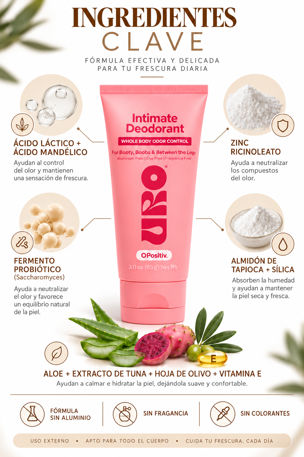 Uro •Crema íntima vaginal•